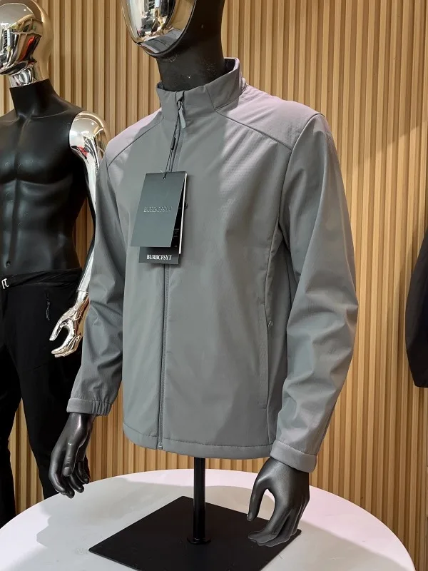 

Мужская куртка с воротником-стойкой на подкладке 3D пошив Cosite Honeycomb Fce Водонепроницаемая мягкая ell Верхняя одежда Faionable Ur...