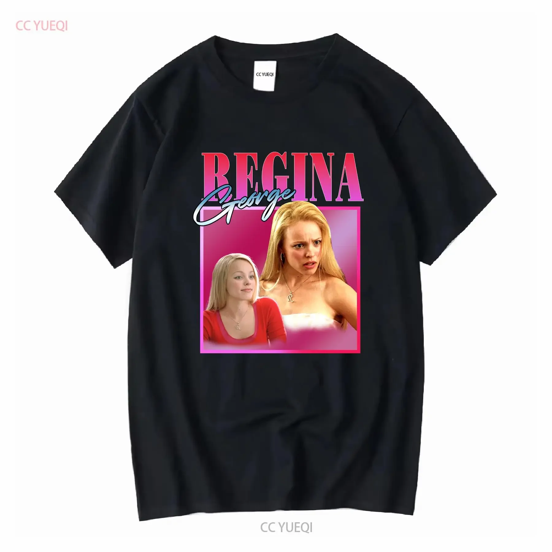 REGINA GEORGE Homage T shirt From Mean Girls Vintage 2000s A Little Bit Dramatic You Can't Sit With Us vintage Washed graphic