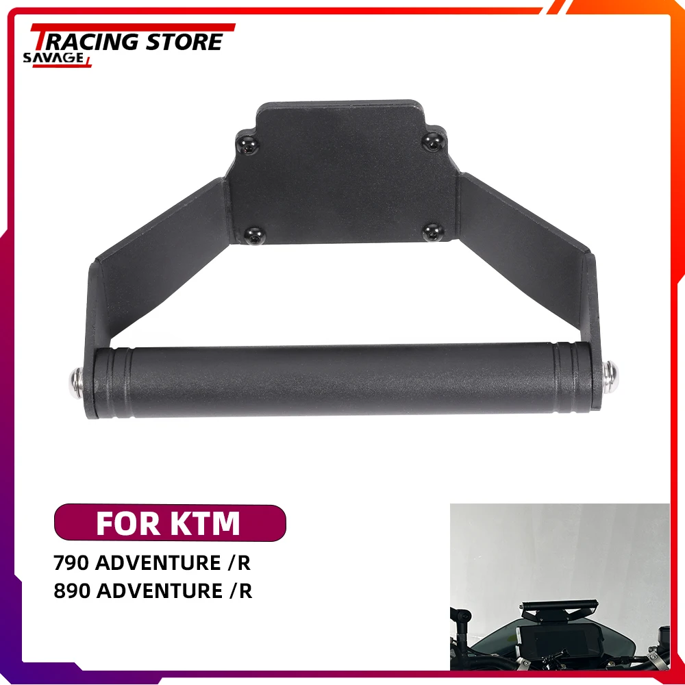 Motorycle 790 GPS Navigation Mobile Phone Sat Nav Mount Bracket For 790 890 Adventure /R 22mm 7/8