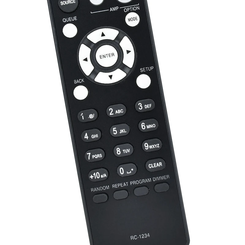RC-1234 CD Remote Control For Denon PMA-600NE DCD-600NE Power Amplifier Remote Control Replacement