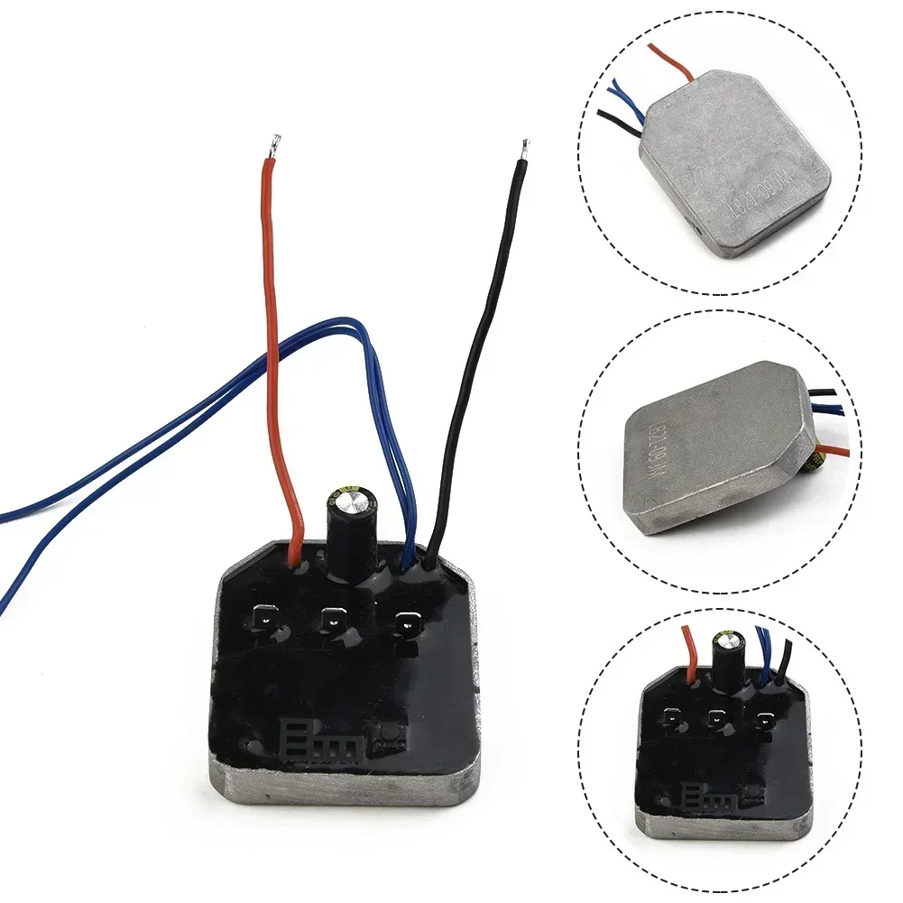 Imagem -06 - Placa de Controle de Moedor de Ângulo Elétrico de Lítio sem Escova Peças de Metal sem Escova Prático 62.5x52.5 mm para Makita