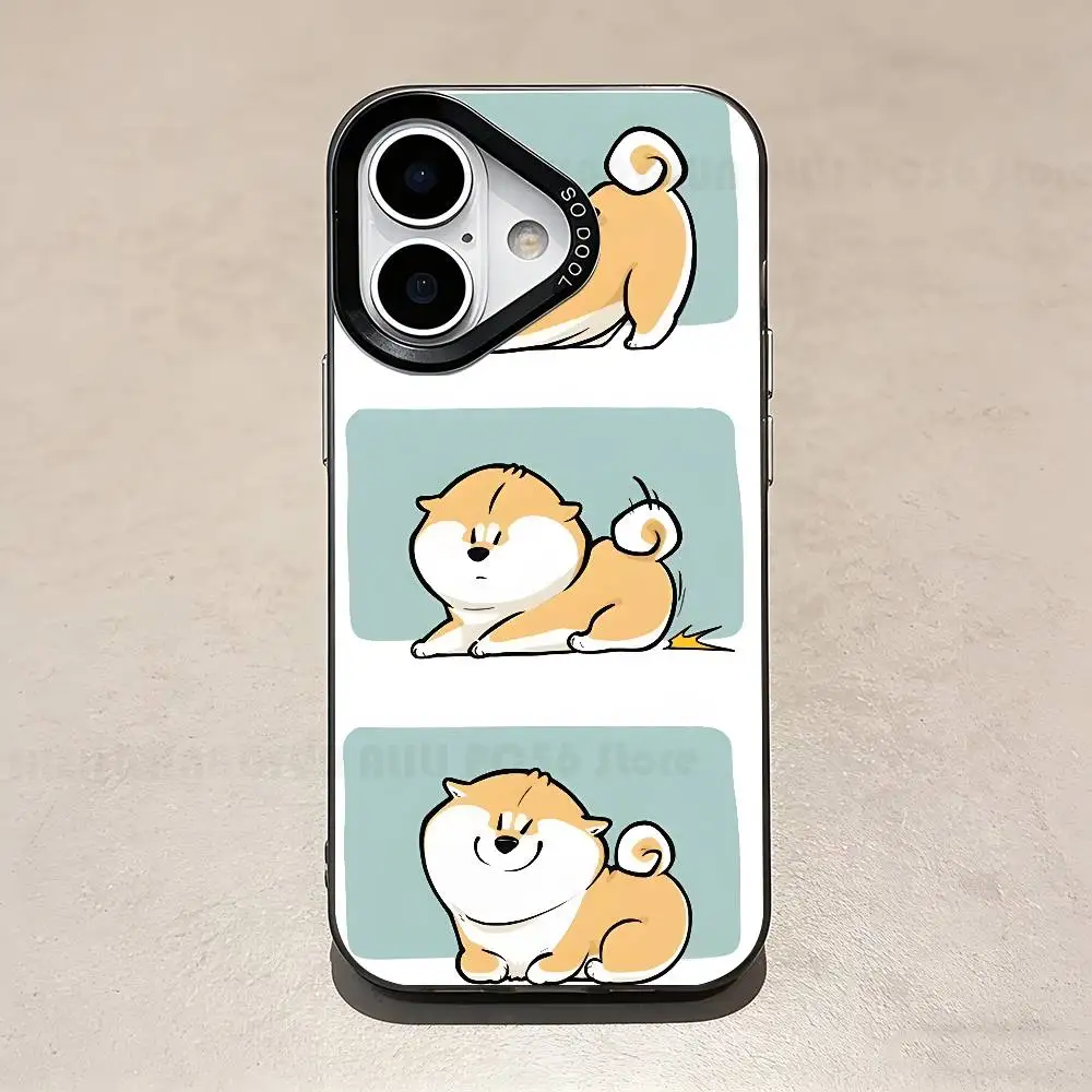 Funny Dog Corgi Phone Case For IPhone 17 16e 16 15 14 13 12 Pro Max X XR XS MAX Back Cover