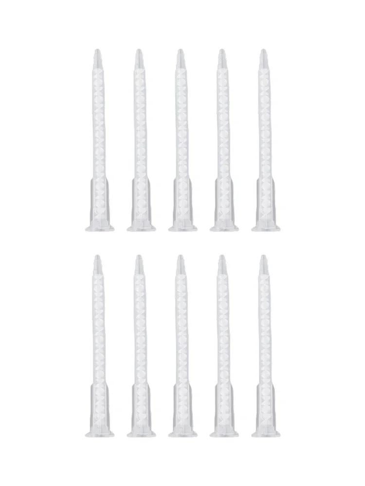 New Practical Mixing Tube Mixing Nozzle Resin AB Glue Static Transparent 10pcs Length 103mm MA5.4-17S Mixer Mixer