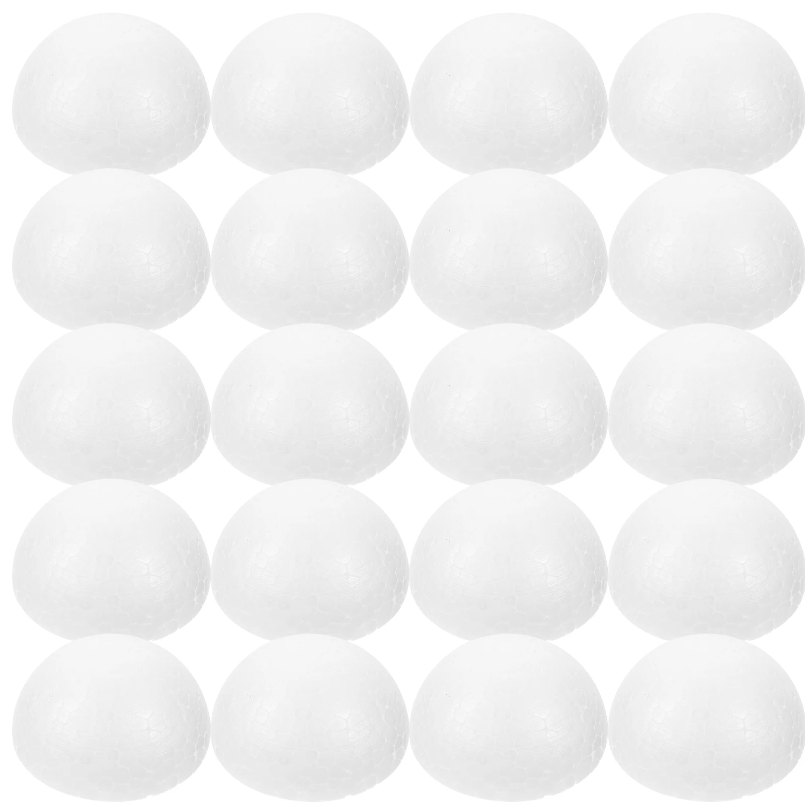 

Craft Semicircle Foam Balls Polystyrene Accessories for Flower Arrangement DIY Kids Activities Christmas Decor Half Ball Models