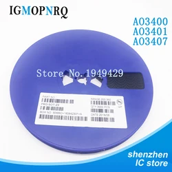 3000pcs AO3400 AO3401 AO3407 SOT-23 3400 3401 3407 SOT23 A09T A19T A79T