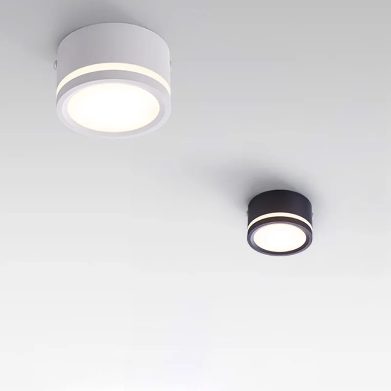 

LED Downlight Surface Mounted Nordic Ceiling Light 5W 7W 9W 12W 15W spot light circular Living Room Lighting AC110V 220V