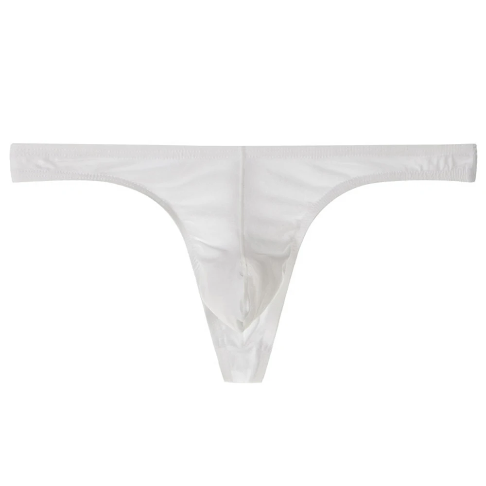 

Men Panties Comfortable Men's G String Bikini Briefs T Back Pouch Panties Soft Breathable Underwear for Valentine's Day