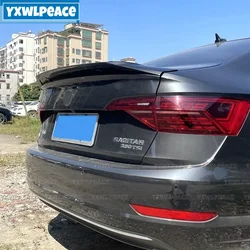 For Volkswagen VW Jetta MK7 2019 2020 2021 2022 ABS Plastic R Style Rear Trunk Lip Spoiler Body Kit Accessories