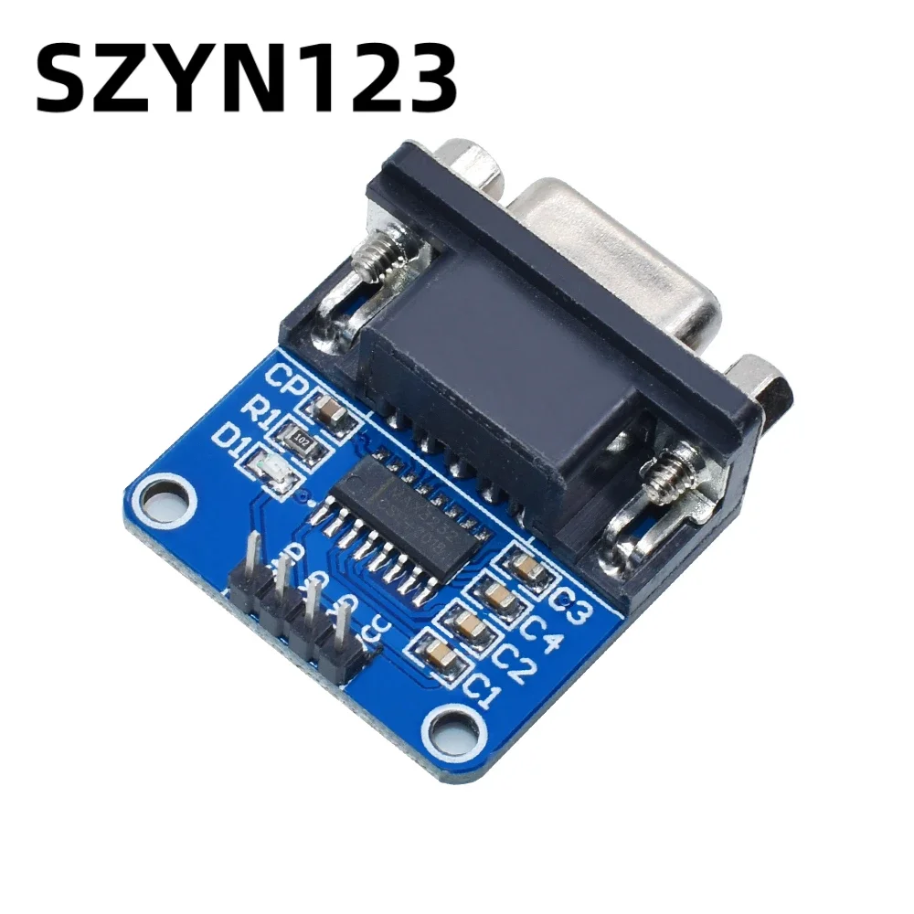 MAX3232 RS232 to TTL Serial Port Converter Module DB9 Connector MAX232 For Arduino