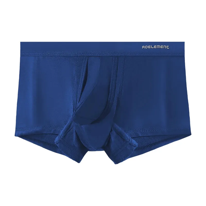 Spermatozoa-Separating Underwear for Men, Scrotal Support, Ice Silk Pouch, Varicose Veins Boxer Briefs for Men