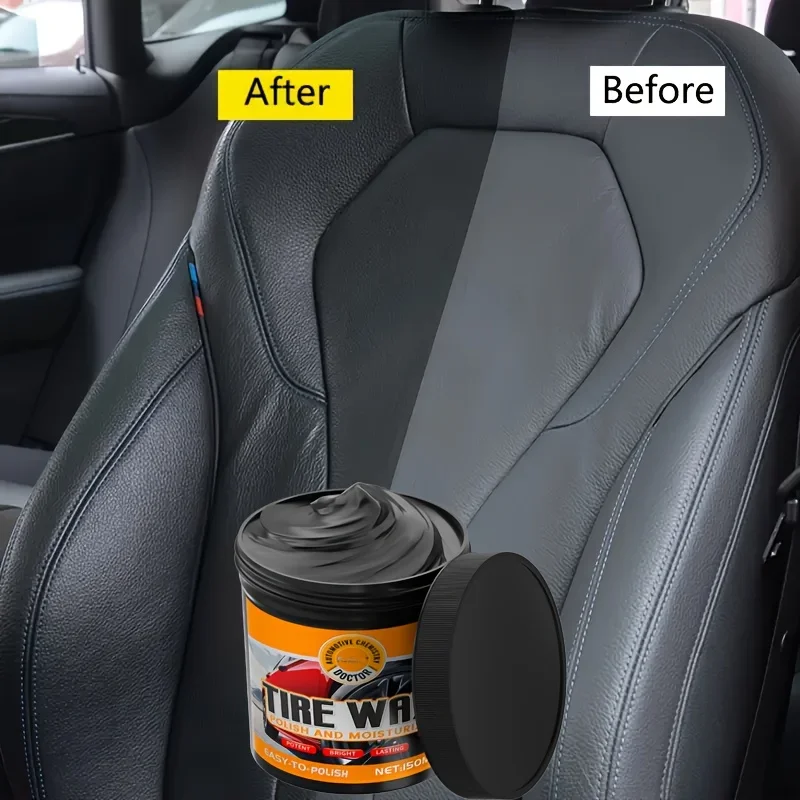 Automotive Plastic Repair Cream - Restore black shine, durable coating set for automotive detail repair and care