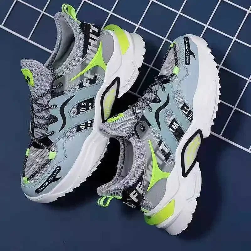 Spring and Autumn Men\'s Running Shoes High Quality Sports Outdoor Casual Shoes Comfortable and Breathable Casual Shoes sneakers