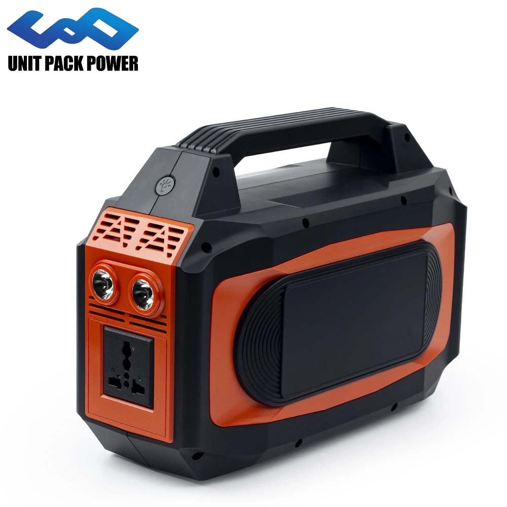 220V Solar Power Bank 407wh 500W Energy System 110000mAh 3.7V Portable Lithium Portable Power Bank For Camping