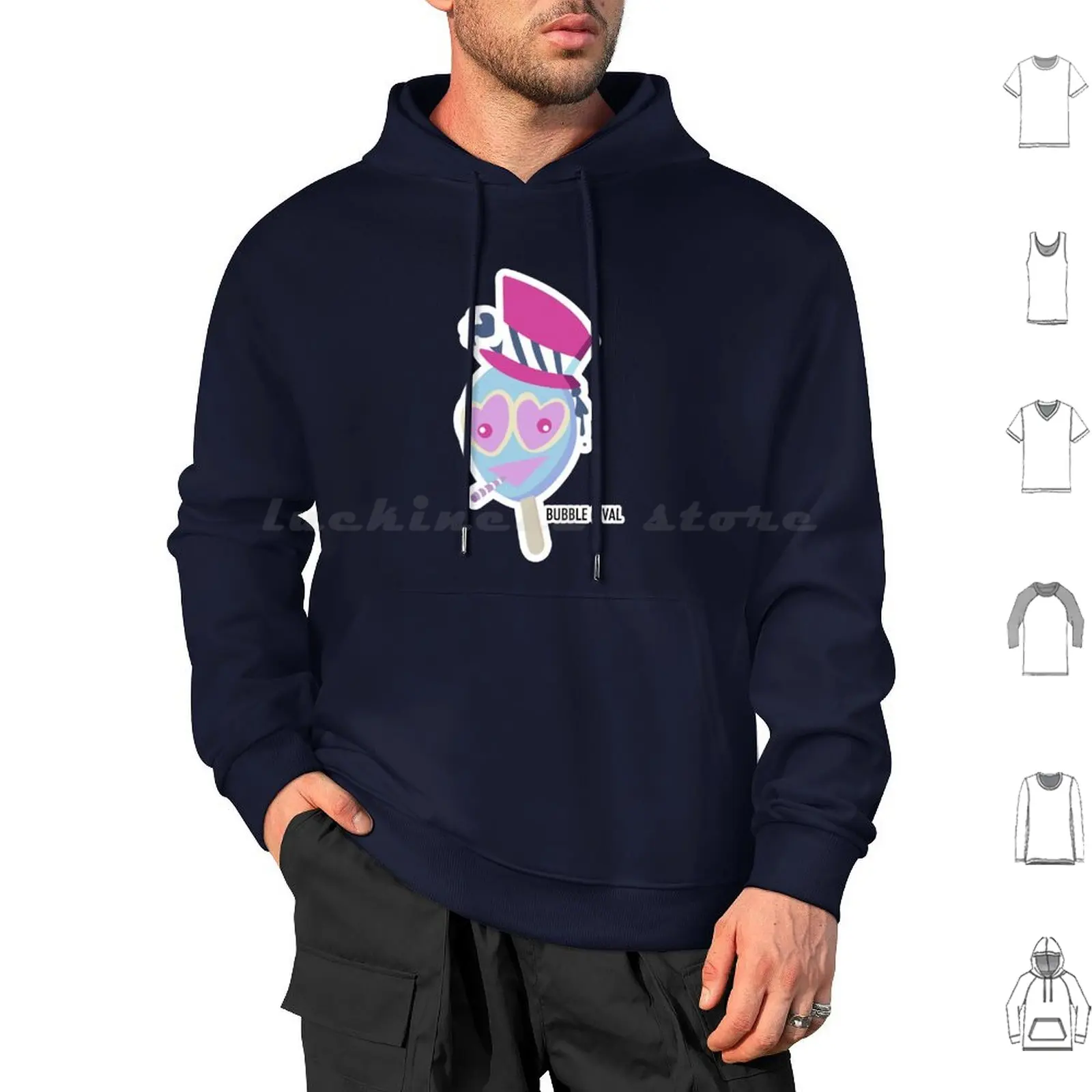 Popsicle Hoodies Long Sleeve Val Popsicle Ice Cream Cute