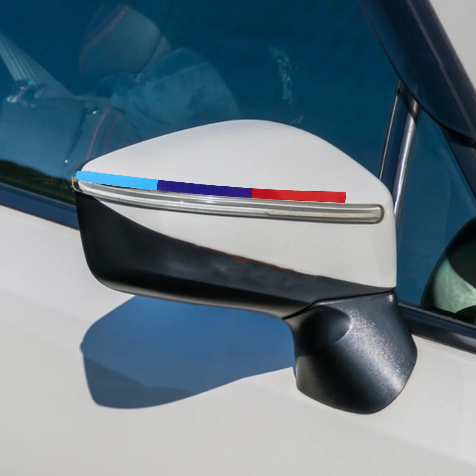 

5 pcs Car Stickers Exterior Waterproof Pvc Universal Racing Decals For Truck Suv Motorcycle Body Decoration Rearview