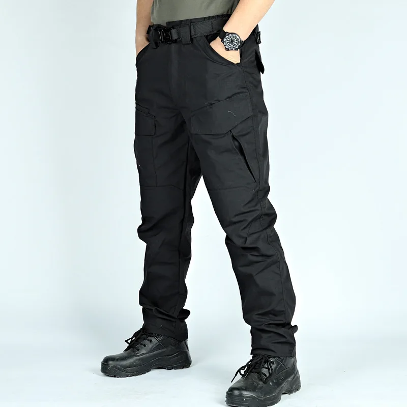 Pantalón táctico militar impermeable con bolsillos MOLLE - imagen 4