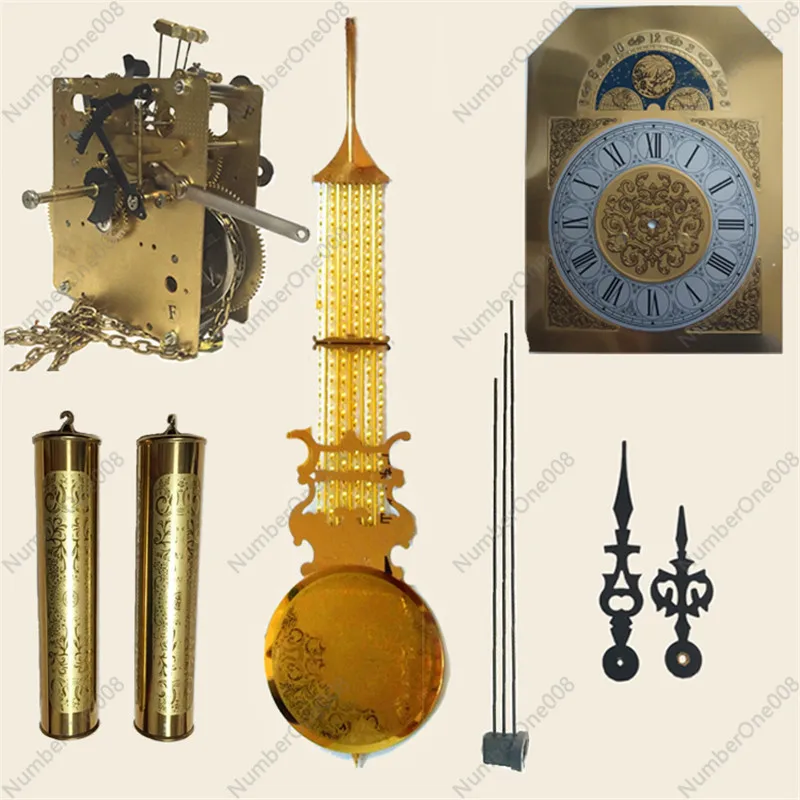 Handmade Clock Parts Handmade Wooden Pendulum Clock Weight Hammer Zipper Clock