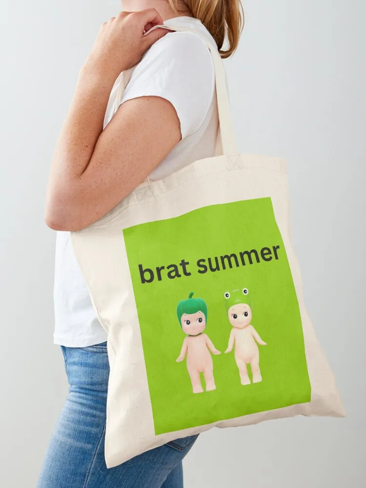 

Brat Summer Sonny Angels Tote Bag tote bag woman shopper bag woman handbag Large bags for women