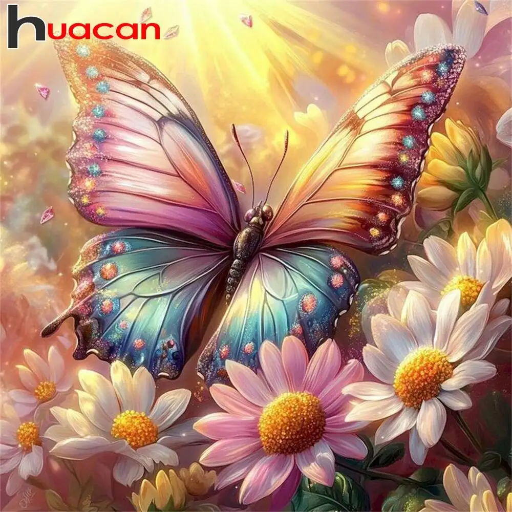 Huacan Diamant Malerei Tier Hund Neuheiten Diamant Mosaik Cartoon Mirroe Kunst Wohnkultur Diy Geschenk Strass Bilder