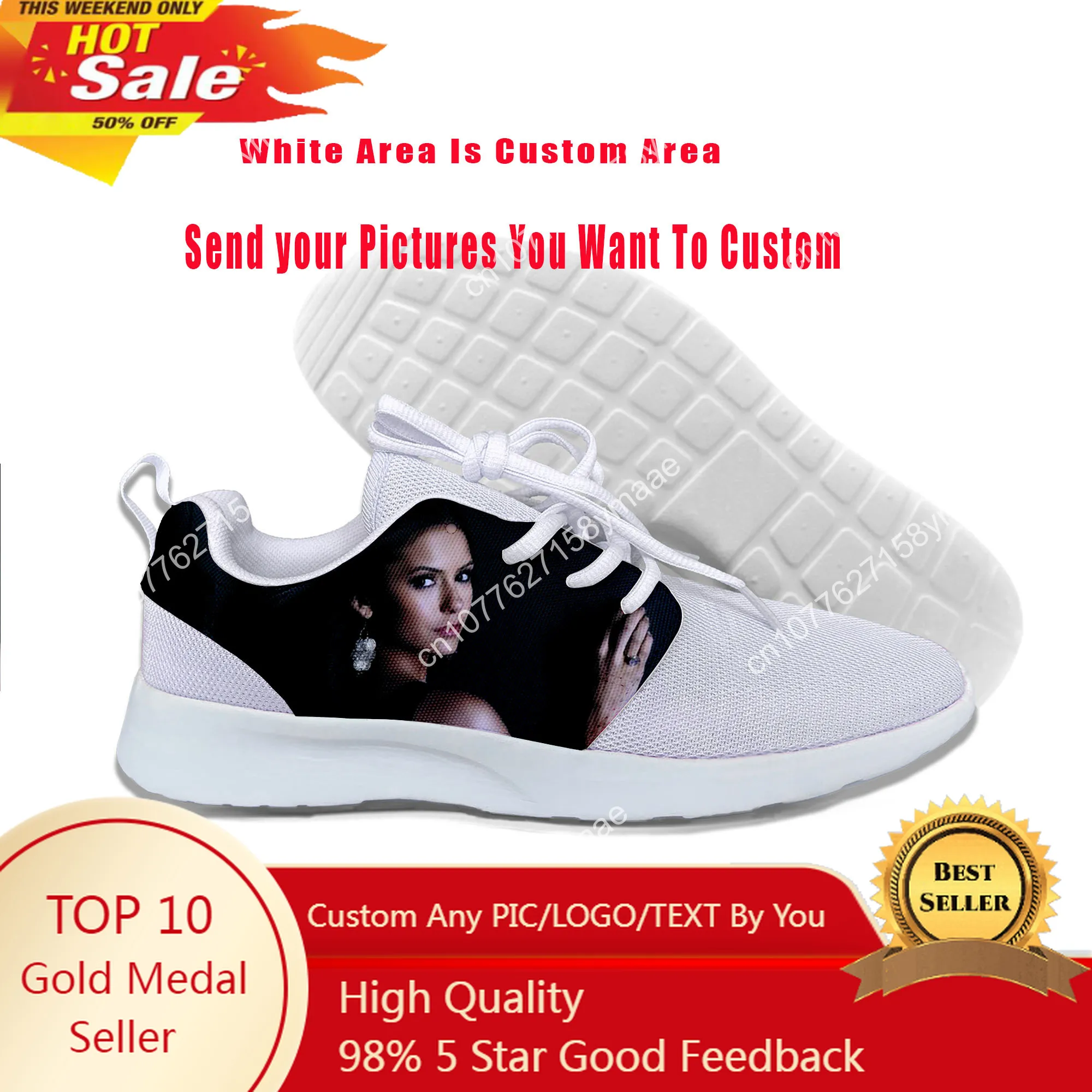 

Hot Cool Fashion Summer High Quality Sneakers Latest Running Shoes Men Women The Vampire Diaries Nina Dobrev Mesh Sports Shoes