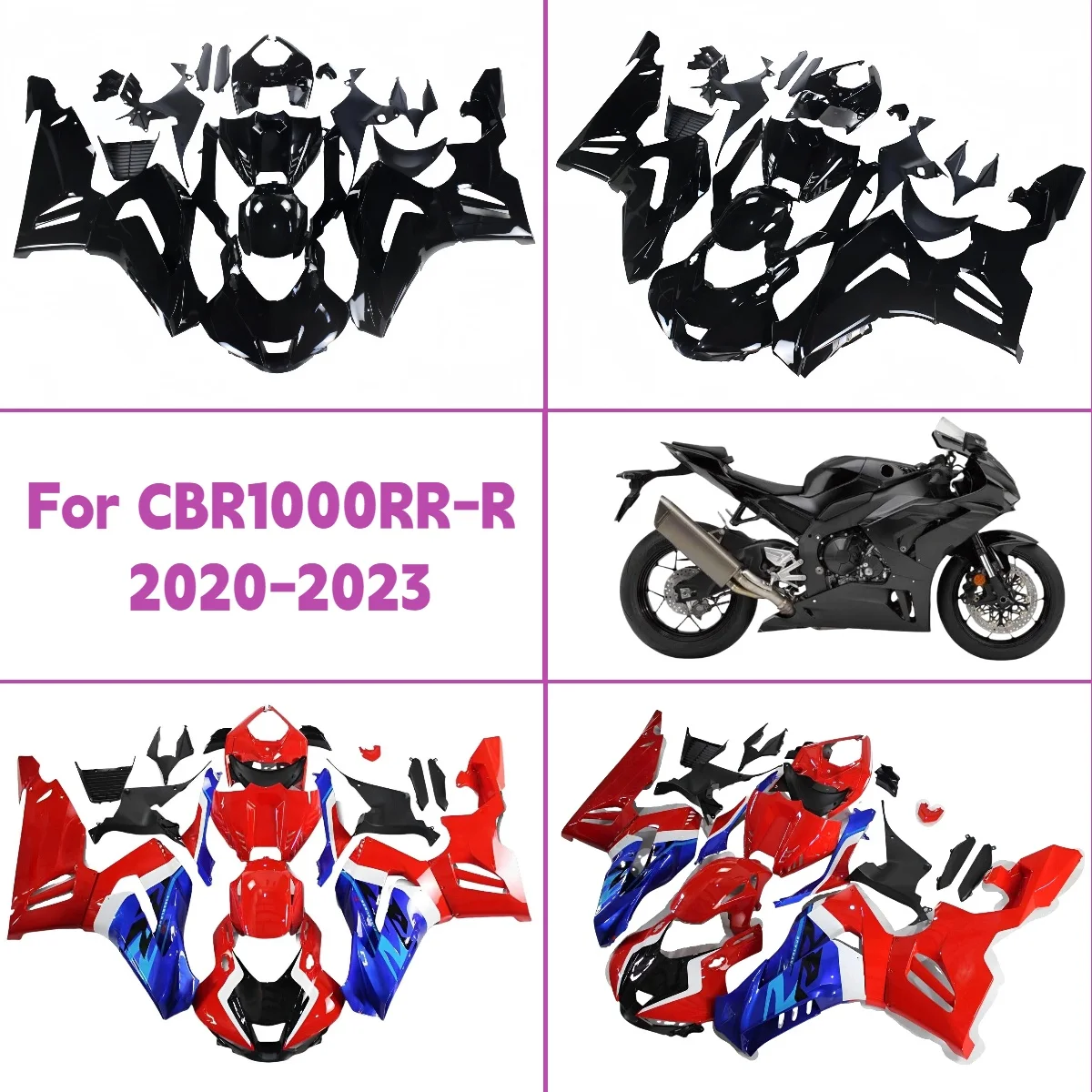 

Комплект обтекателей для Honda CBR 1000RR-R 2020-2023 гг., обтекатели уникального дизайна, литые под давлением, горячий стиль 20-23 CBR1000RR-R
