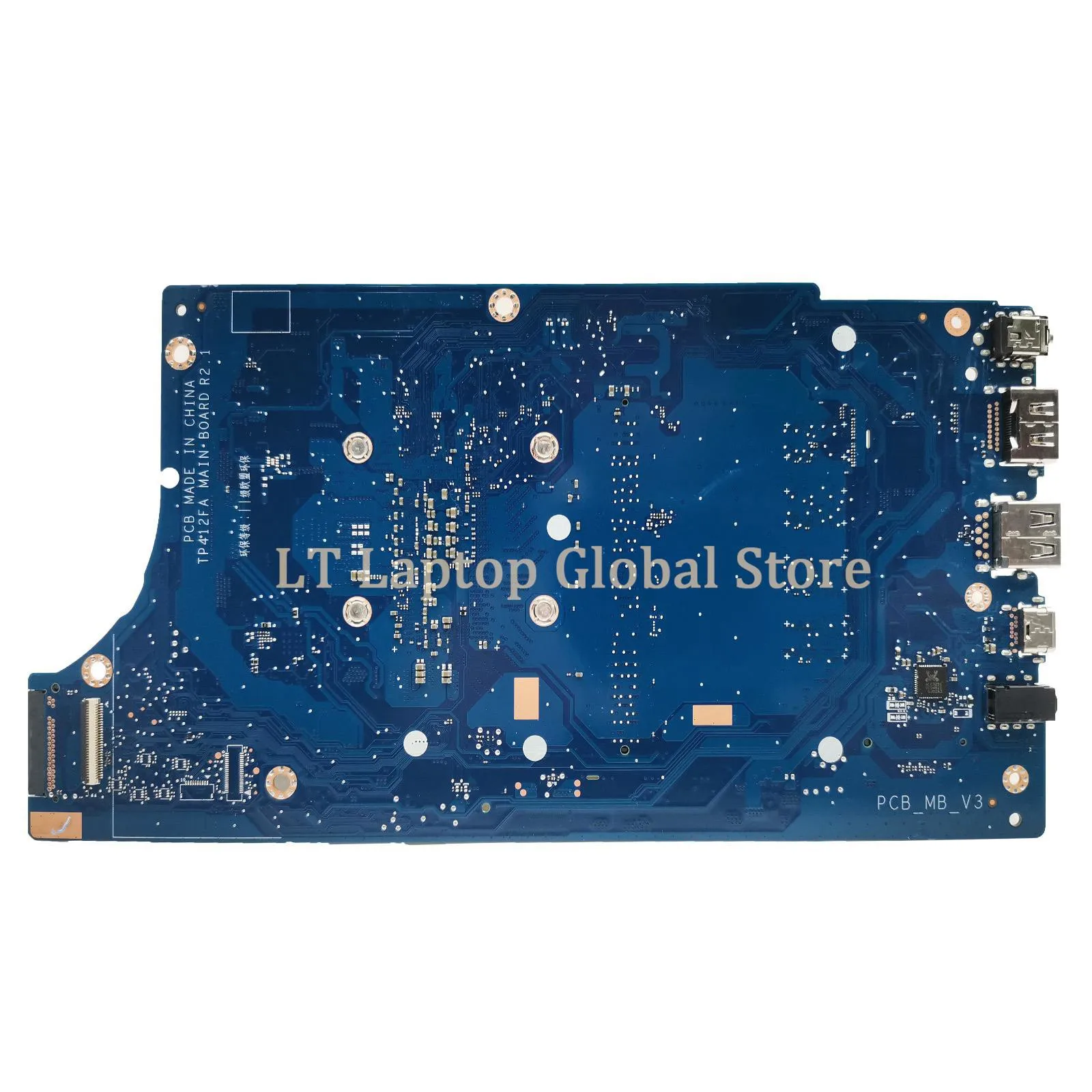 Imagem -03 - Placa-mãe de Laptop lt para Asus Vivobook Flip 14 Tp412fa Tp412f Tp412 Sf4100f Tp412fac Mainboard i3 i5 i7 4gb 8gb-ram