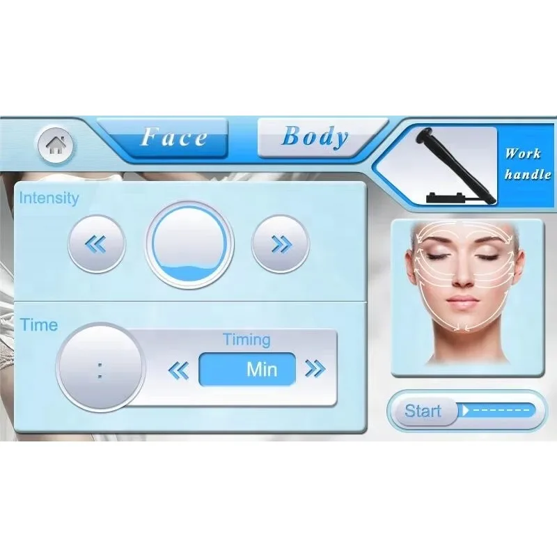 NL-RF810 Портативный монополярный радиочастотный аппарат для физиотерапии Beautylizer для затяжки лыж