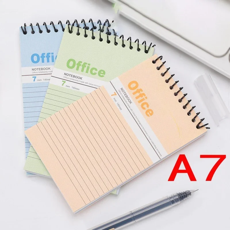 2Pcs Mini Notebook A7 Portable Notepad Daily Agenda Sketchbook Planner Notebooks Stationery Office School Supplies journal