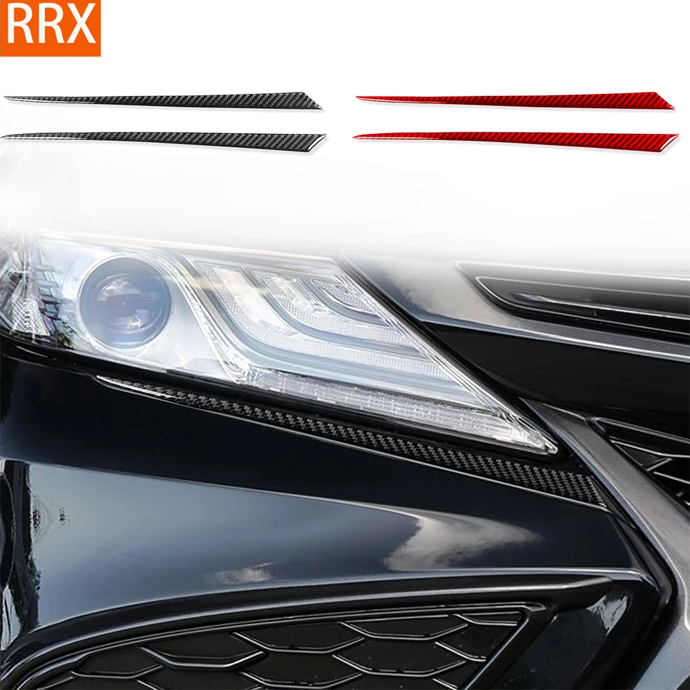 para-toyota-camry-2018-2024-pegatina-de-fibra-de-carbono-real-faro-delantero-ceja-panel-inferior-tira-accesorios-decorativos-para-coche
