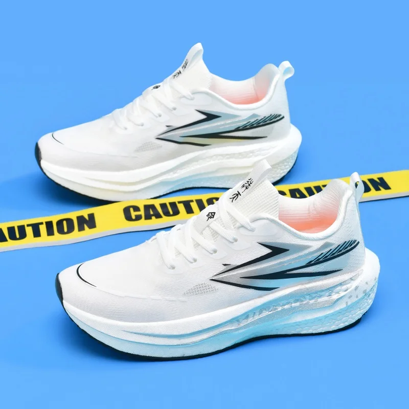 Men's Running Shoes Breathable Mesh Outdoor Couple Trainer Sneakers Non-Slip Jogging Cushioning Race Luxury shoes Off-road Shoes