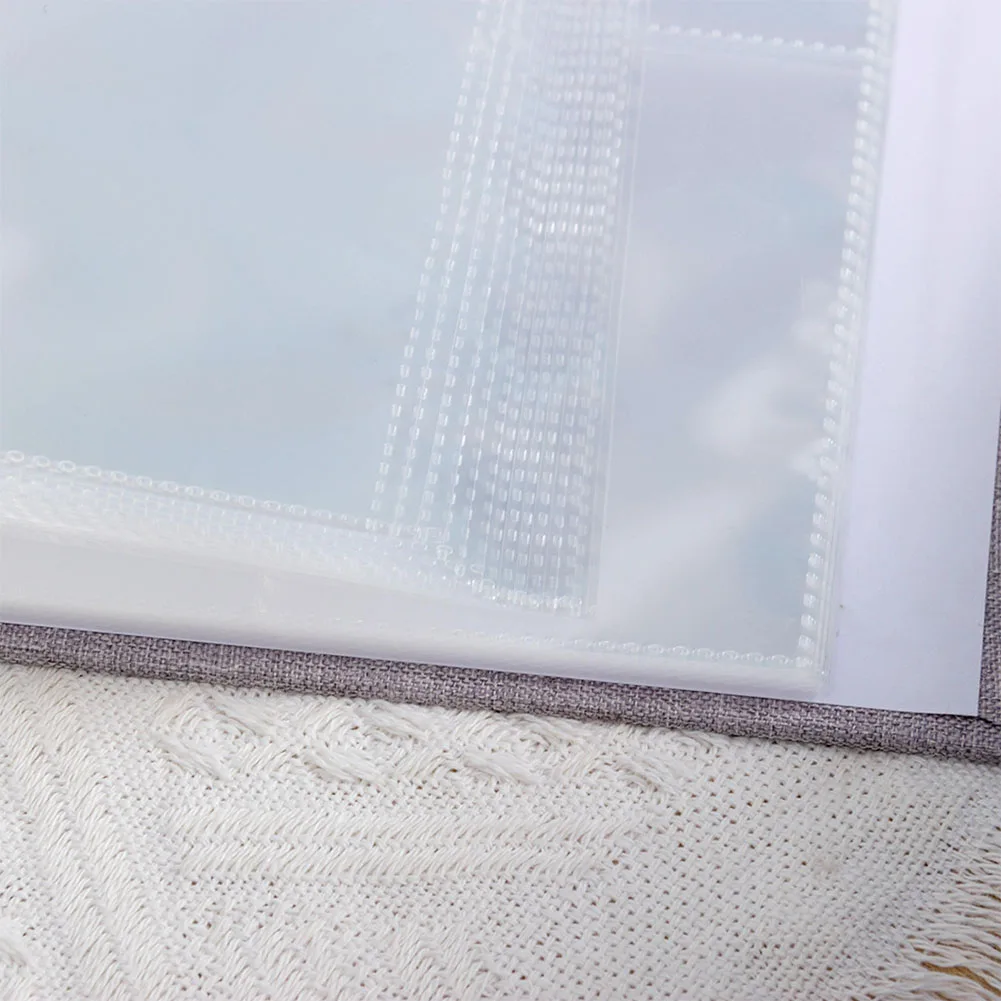 Photo Album in 2x3 Inch Dimensions with Linen Cover and 42 Holds 208 Photos for Consistent Personal Documentation