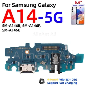 AiinAnt-Carregamento Rápido Porto Connector Board, Dock Charger, Cabo Flex para Samsung Galaxy A10, A10E, A10s, A11, A12, A13, A14, 4G, 5G Parte 10 principais vendas placa de carga a11 - №1