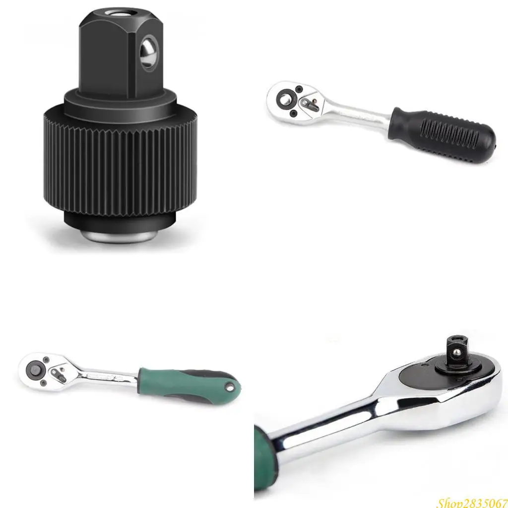 Mini 1/4 "3/8" "TIGNIVER RÉGLABLE RAPIDE RACKET TELLE RAPIDE À DOLLETS CORRE COMPRIS 831F