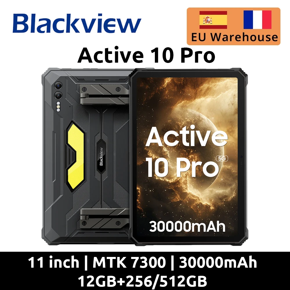 [World Premiere] Blackview Active 10 Pro Rugged Tablets 5G MTK 7300, 11