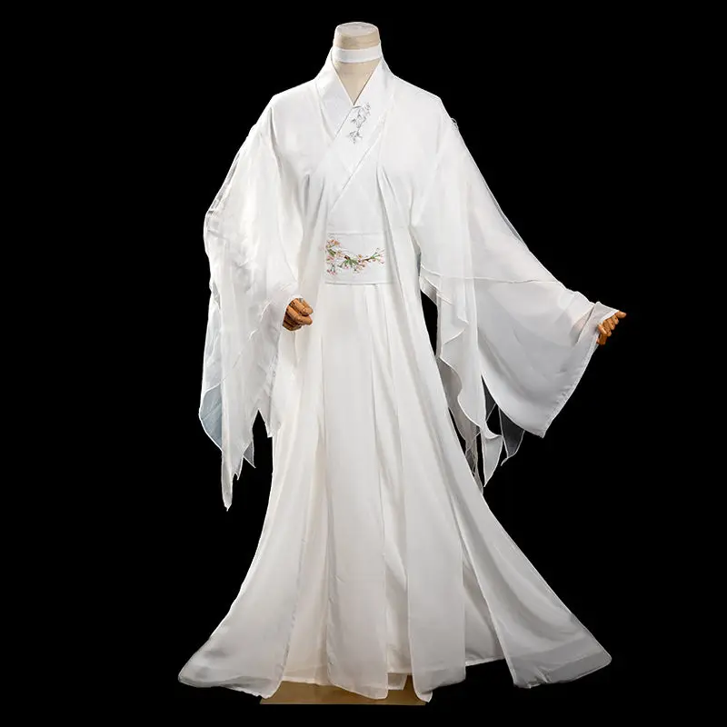 

Heaven Official's Blessing Prince Yueshen Xie Lian Cosplay Women Men White Han Chinese Clothing Ancient-Costume Tian Guan Ci Fu