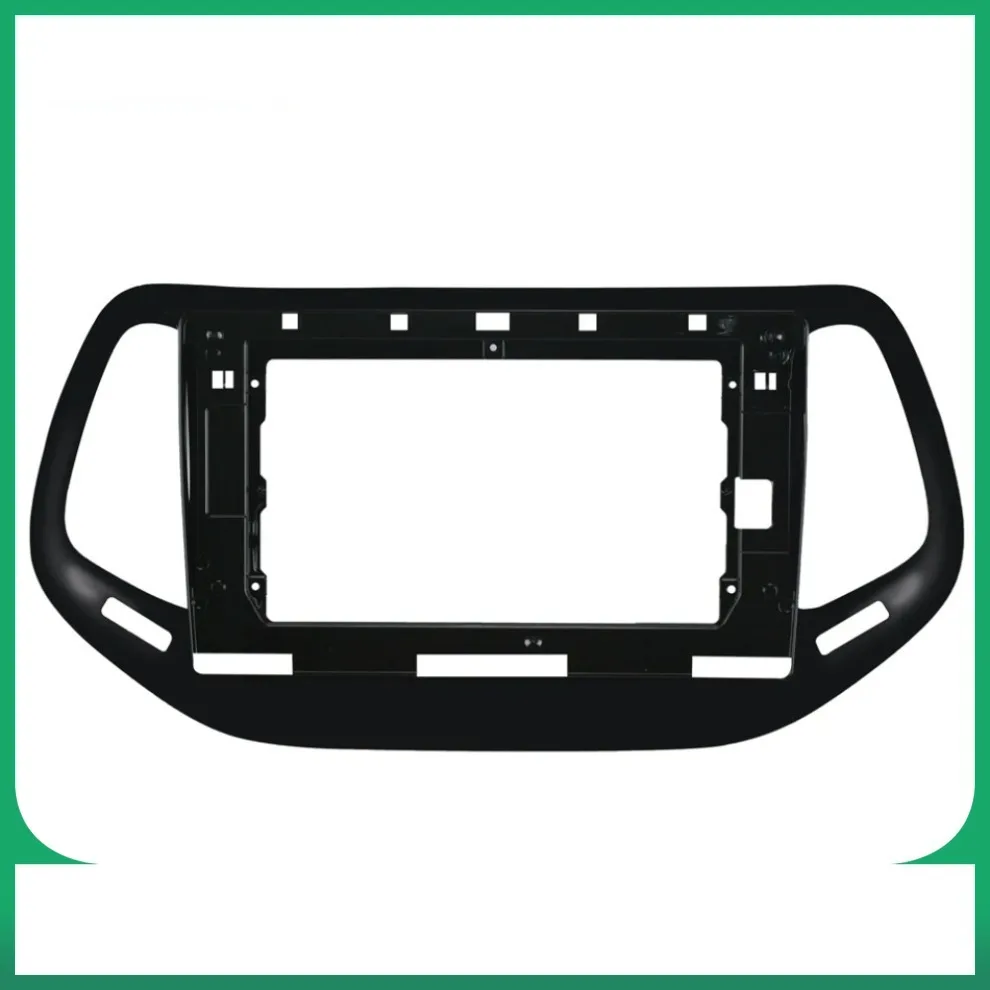 Car radio frame 2/1DIN  CD DVD  Audio Fitting Adaptor Dash  10.1inch For JEEP COMPASS 18 19 Double Din Radio Player