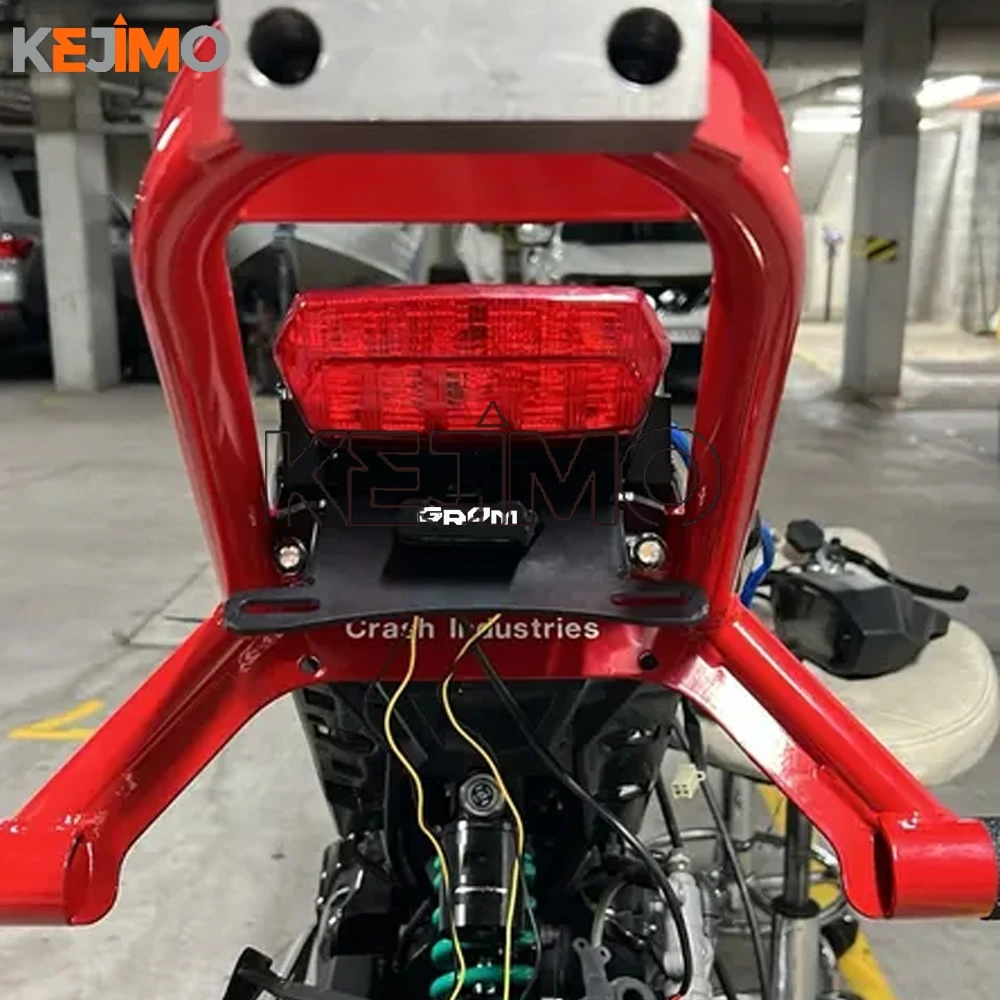 

FOR HONDA MSX125 MSX 125 Grom/SF MSX125SF 2016-2018 2019 2020 License Number Plate Holder Frame Signal Light Bracket Motorcycle