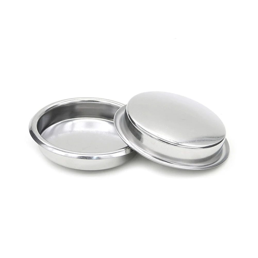 1Pc Blind Filter Basket 51 54 58mm 3 Sizes Avaliable Blanking Disk Blind Filter For Back Flushing Stainless Steel