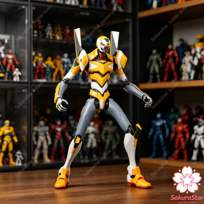 

【In Stock】Blokees Neon Genesis Evangelion Unit-01 08 TV Ver Assembly Model 170mm Anime Action Figure Collectible Toy for Boys