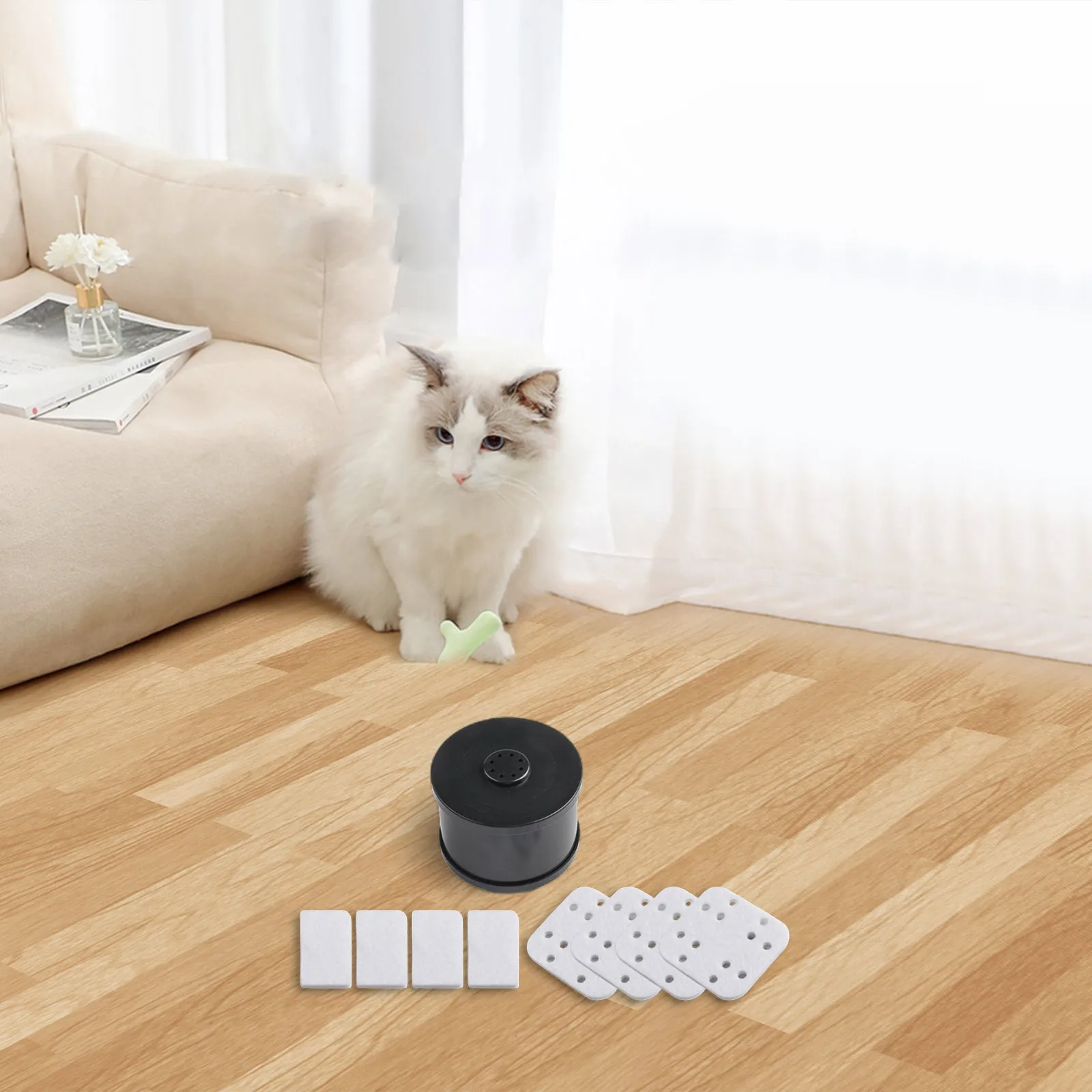 وسادات الزيوت العطرية للعلاج العطري، مجموعة استبدال فلتر ناشر الزيوت العطرية، أداء طويل الأمد #5