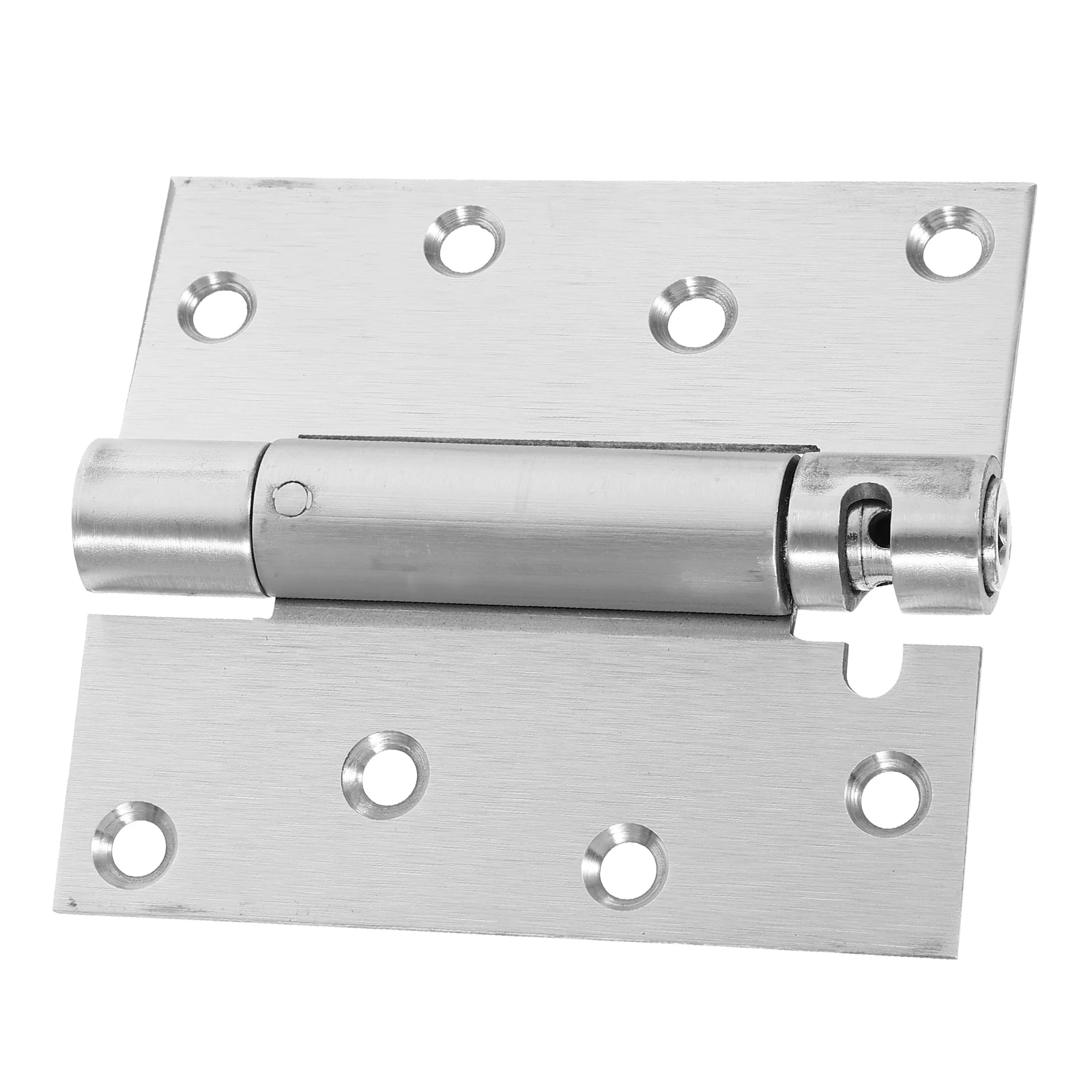 

Automatic Rebound 4 Inch Self Closing Door Hinges Silver Stainless Steel Self Closing Door Hinges Heavy Duty Fire Hardware