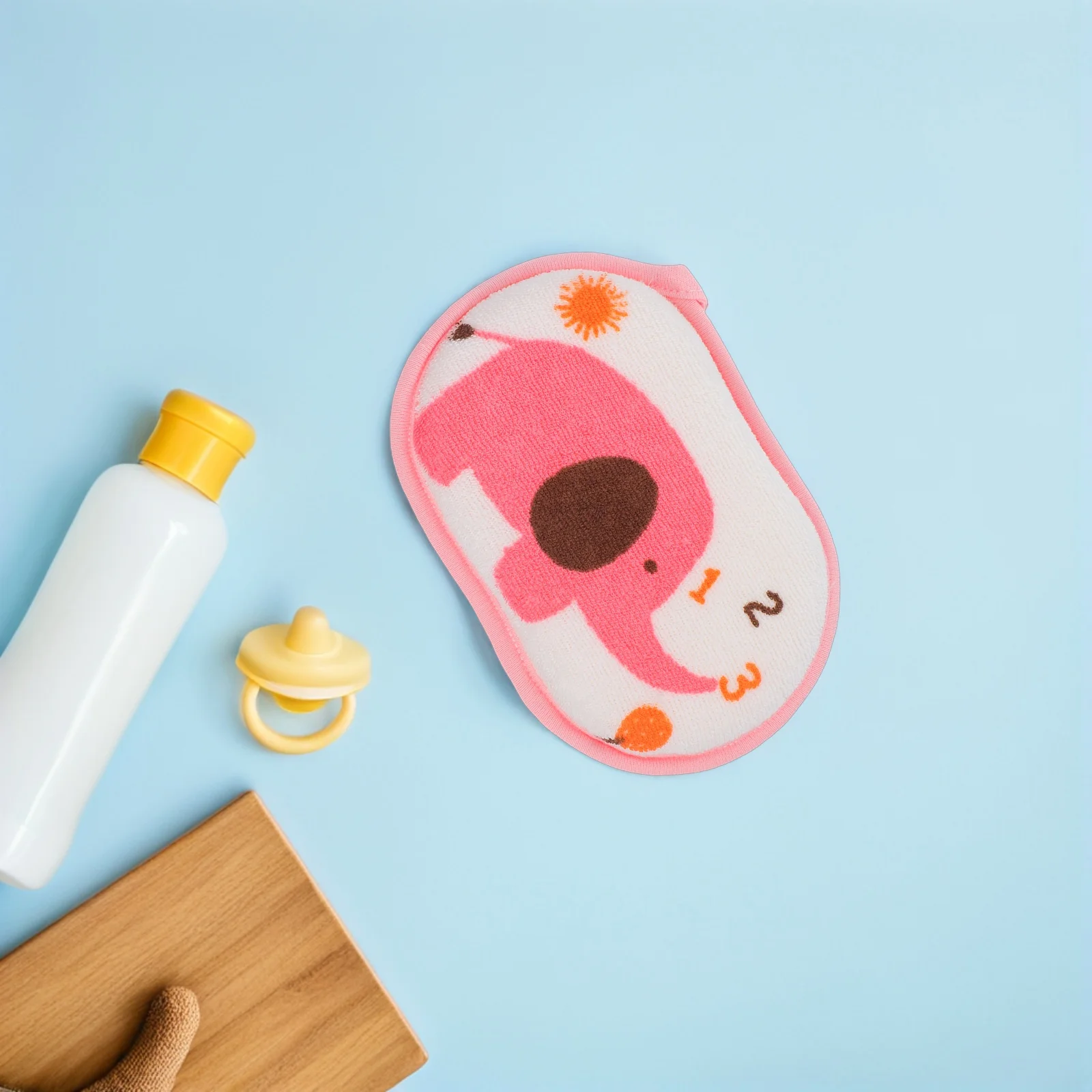 

Baby Bath Sponge Natural Cotton Soft Shower Sponge For Newborn Toddler Sensitive Skin Bathing Kids Boy Girl Gift Set