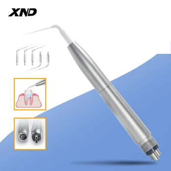 XND Dental Ultrasonic Irrigator Endodontium Root Canal Tool Ultrasonic Endo Activator with 5 Tips 2/4 Holes