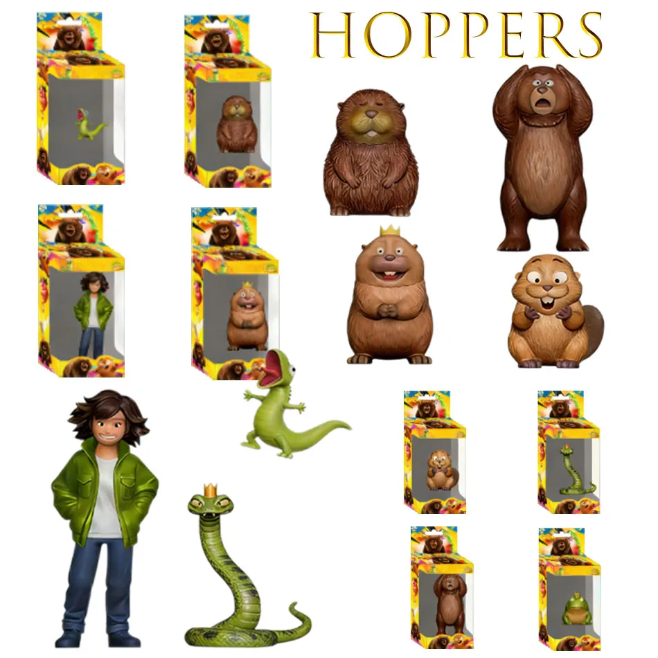

Фигурки Hoppers Titus, Ellen, King George, Loaf, Nisha: виниловые игрушки для косплея, украшения, подарки на Новый год