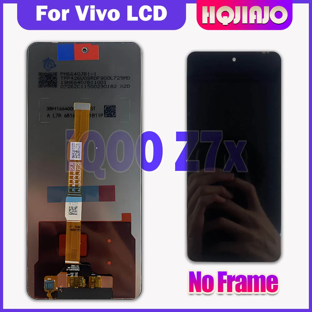 High Quality 6.64' LCD Display Touch Screen Digitizer For Vivo IQOO Z7x 5G V2272A & Z7 5G Z7X V2270A - Replacement Repair Part