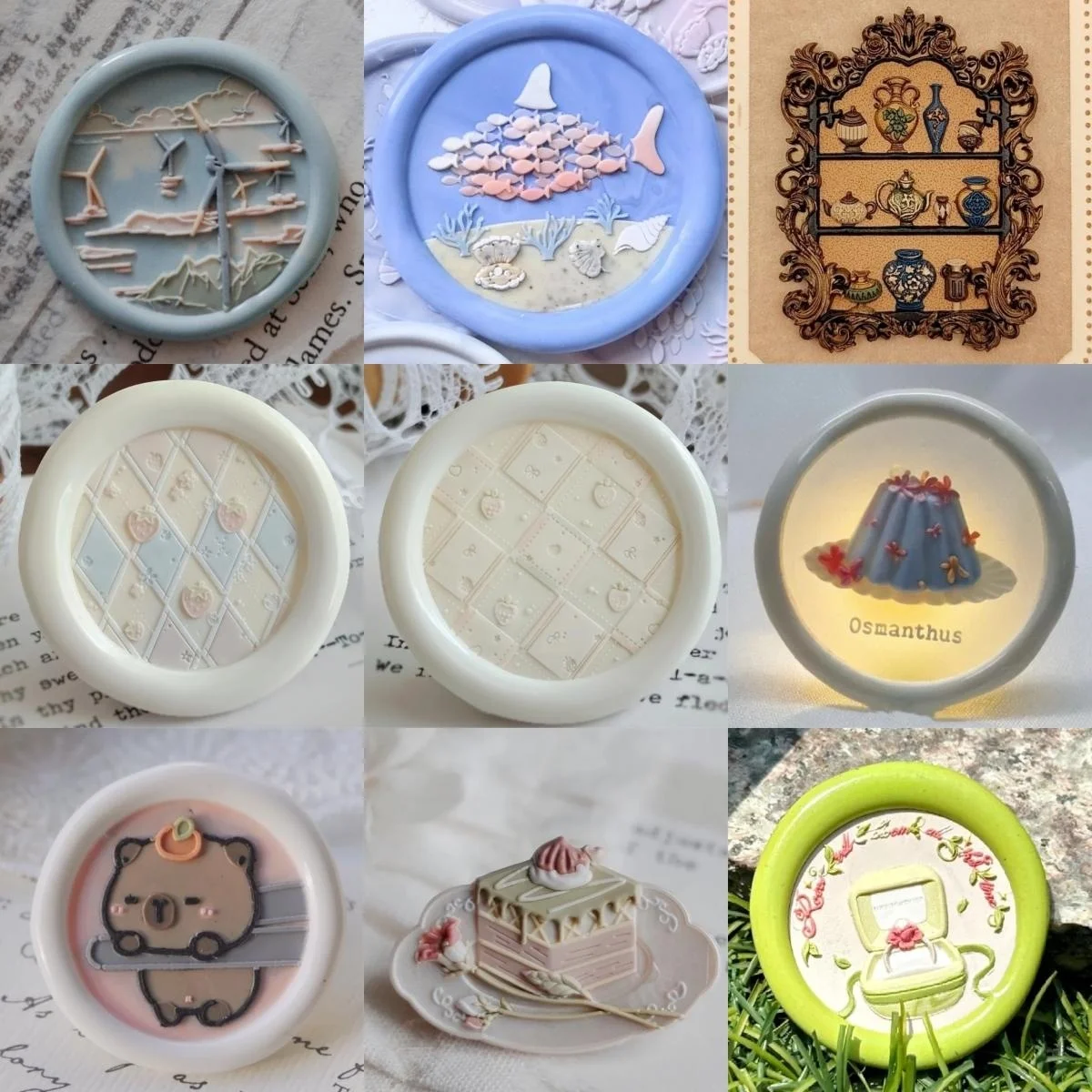 

Симпатичная клубника, антикварная печать, штамп с медной головкой, огненная печать Eming Princ Fairy T, штамп для торта, филателик