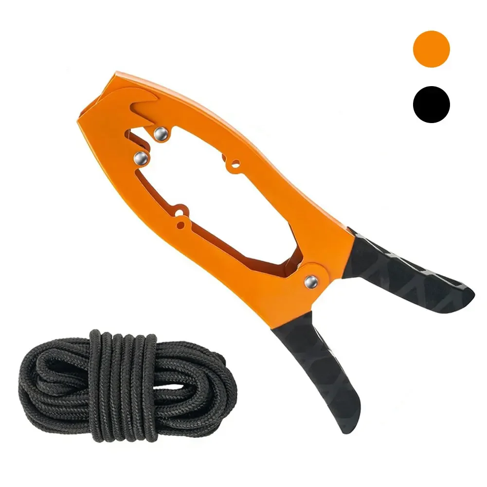 

Портативный якорь для каяка с большим зажимным ртом, захват для рыболовной щетки, якорная ручка из нержавеющей стали для досок для весла для каяков