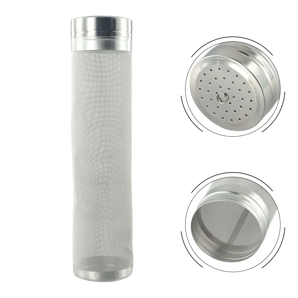 

Durable Brewing Hopper Filter Cartridge Hopper Filter Strainer Resist Corrosion Resist Rust Silver 300 Microns