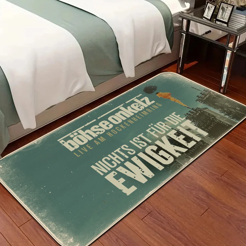 Germany Bohse Onkelz Kitchen Mat Cheaper Anti-slip Modern Living Room Balcony Printed Modern Home Decor