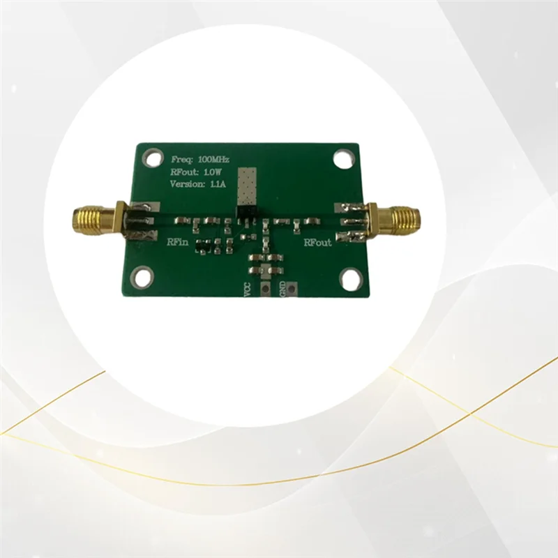 A73E-FM 1W เอาต์พุตโมดูลเครื่องขยายเสียง 88-108Mhz 32Db Gain ออกแบบมาสำหรับการใช้งานเครื่องส่งสัญญาณวิทยุ